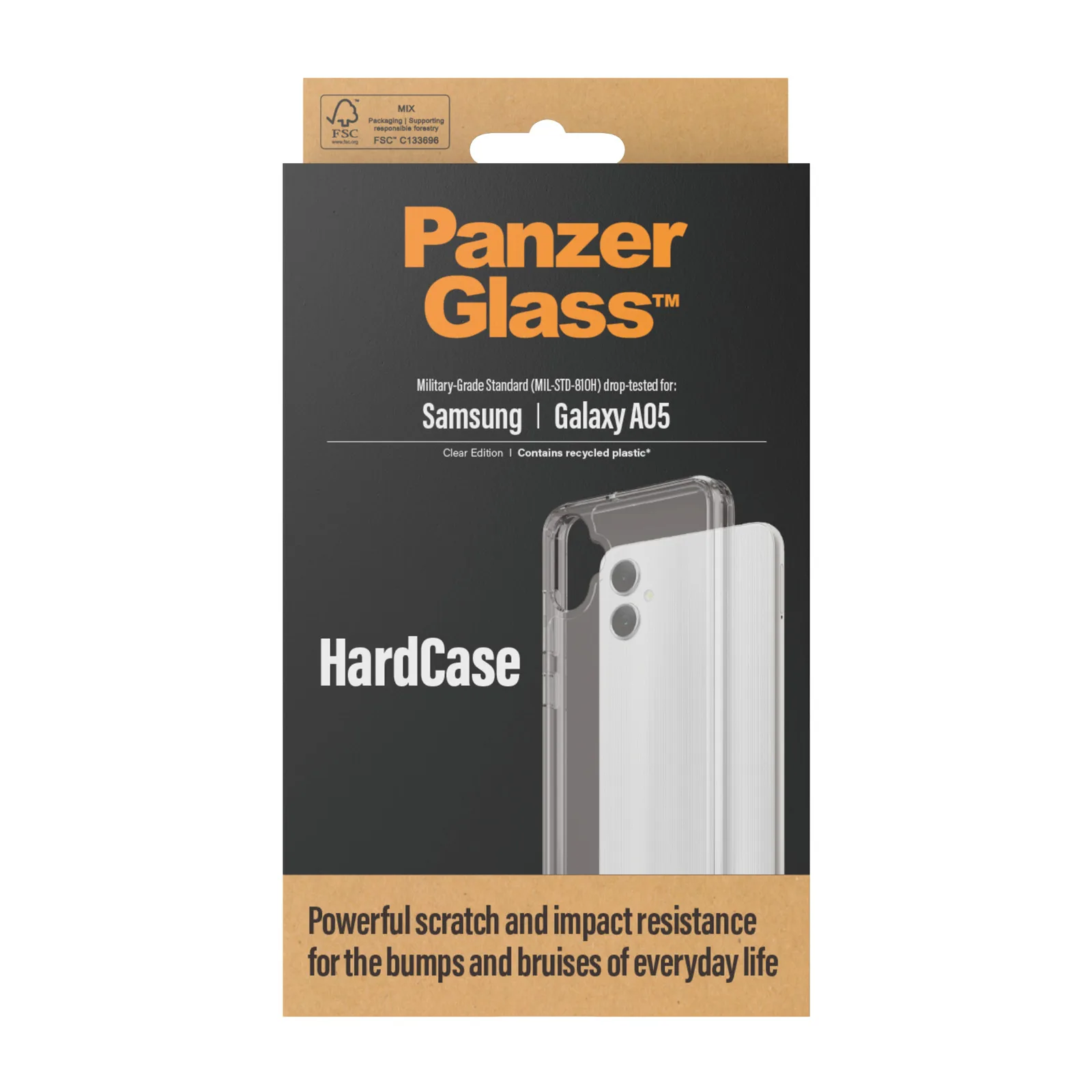 PanzerGlass® HardCase Transparent Samsung Galaxy A05 0464 Thumbnail 3