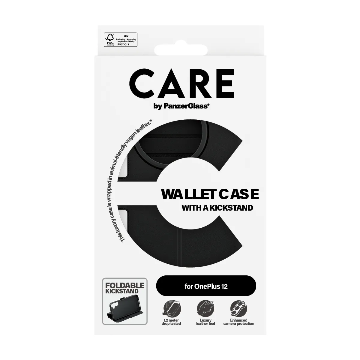 PanzerGlass CARE™ by PanzerGlass® Wallet Case w. Kickstand OnePlus 12 1973 Thumbnail 4