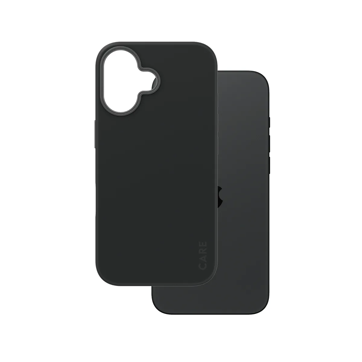 PanzerGlass CARE by PanzerGlass® Fashionable Case Black w. MagSafe iPhone 16 1377CA