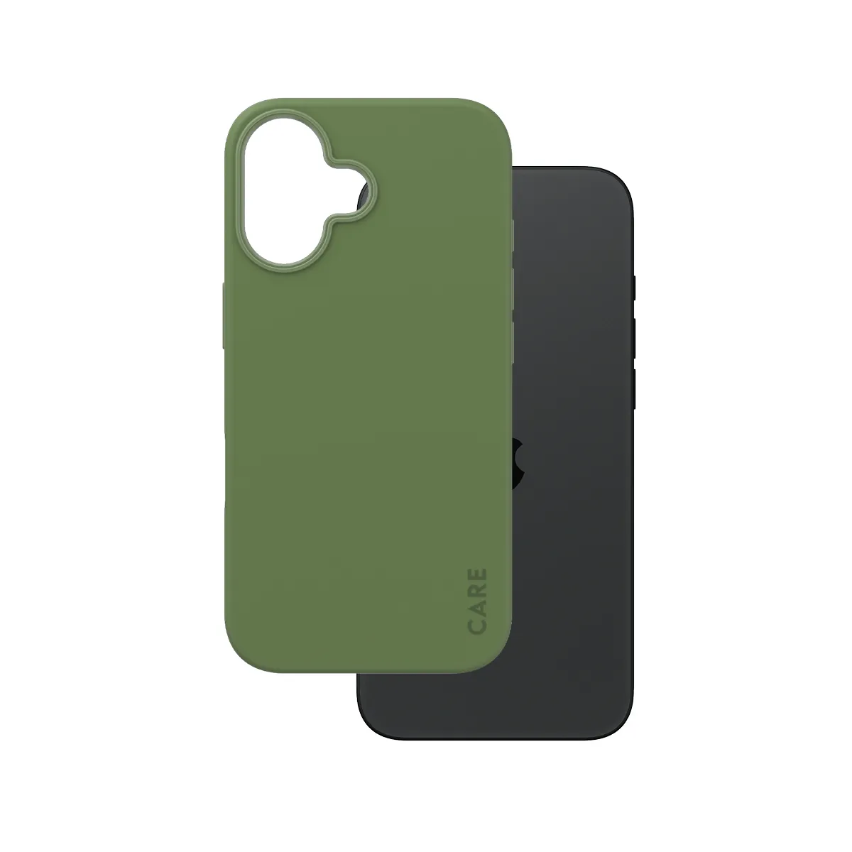 PanzerGlass CARE by PanzerGlass® Fashionable Case Green w. MagSafe iPhone 16 1385CA