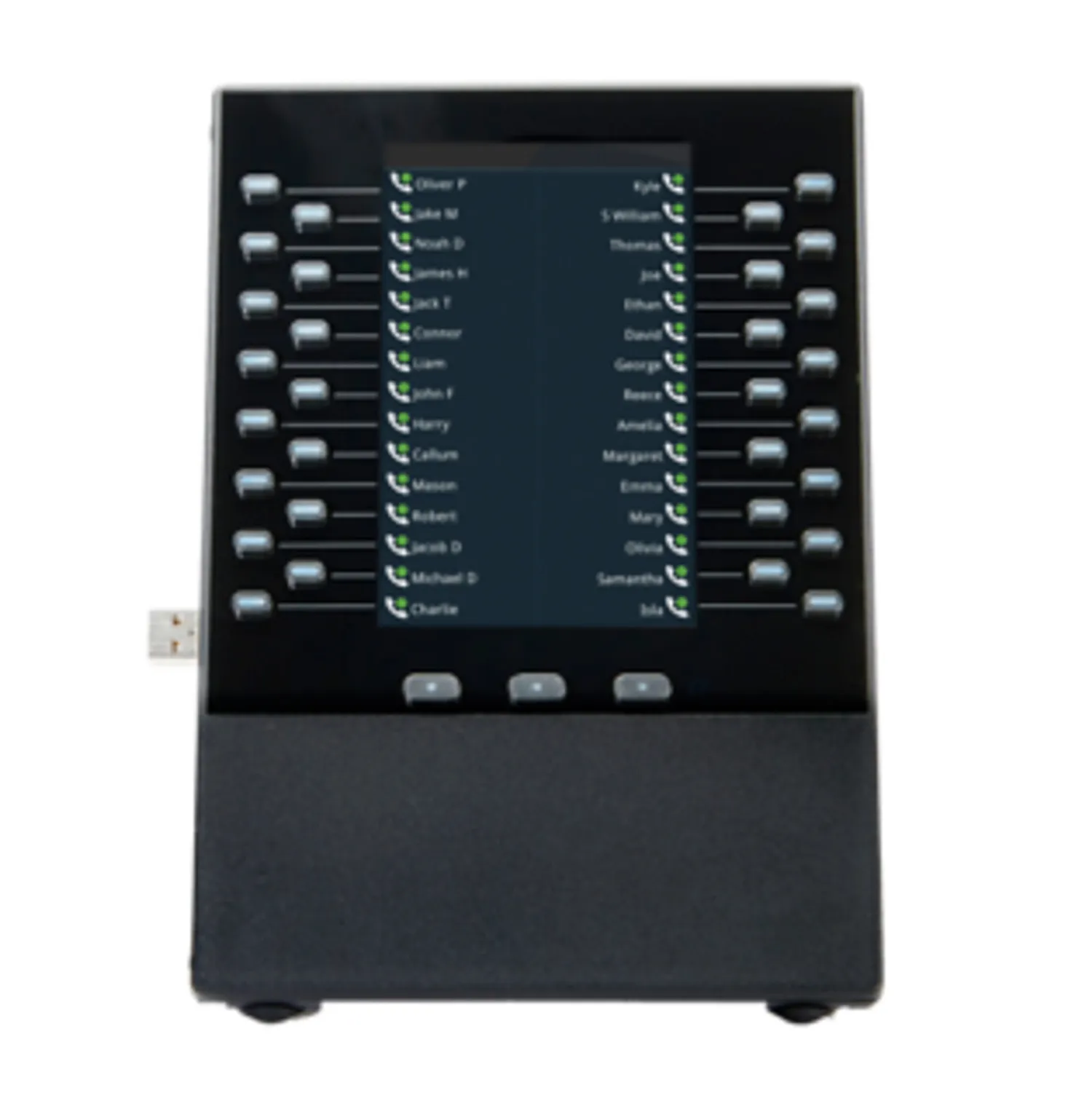 HP Poly VVX EM50 Expansion Module 85X07AA Telefon Yedek Parçaları