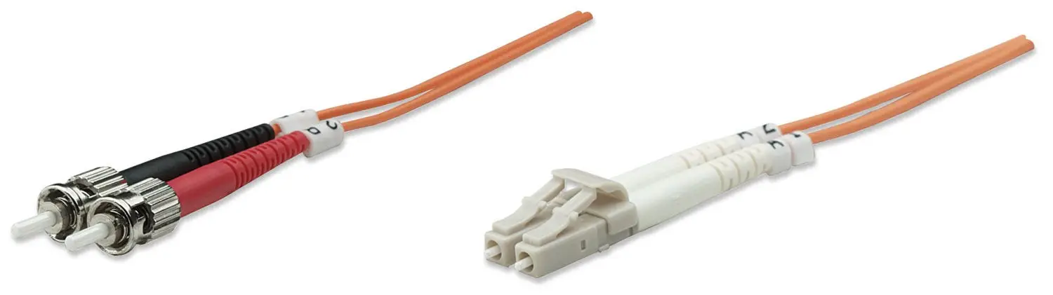 Intellinet 2m LC/ST, 50/125um 470414 Fiber Optik Kablo Televizyon (TV)