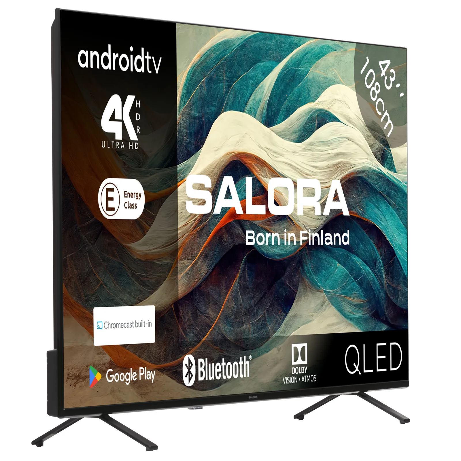 Salora 43QLED320 43 inç 4K Ultra HD TV Thumbnail 2