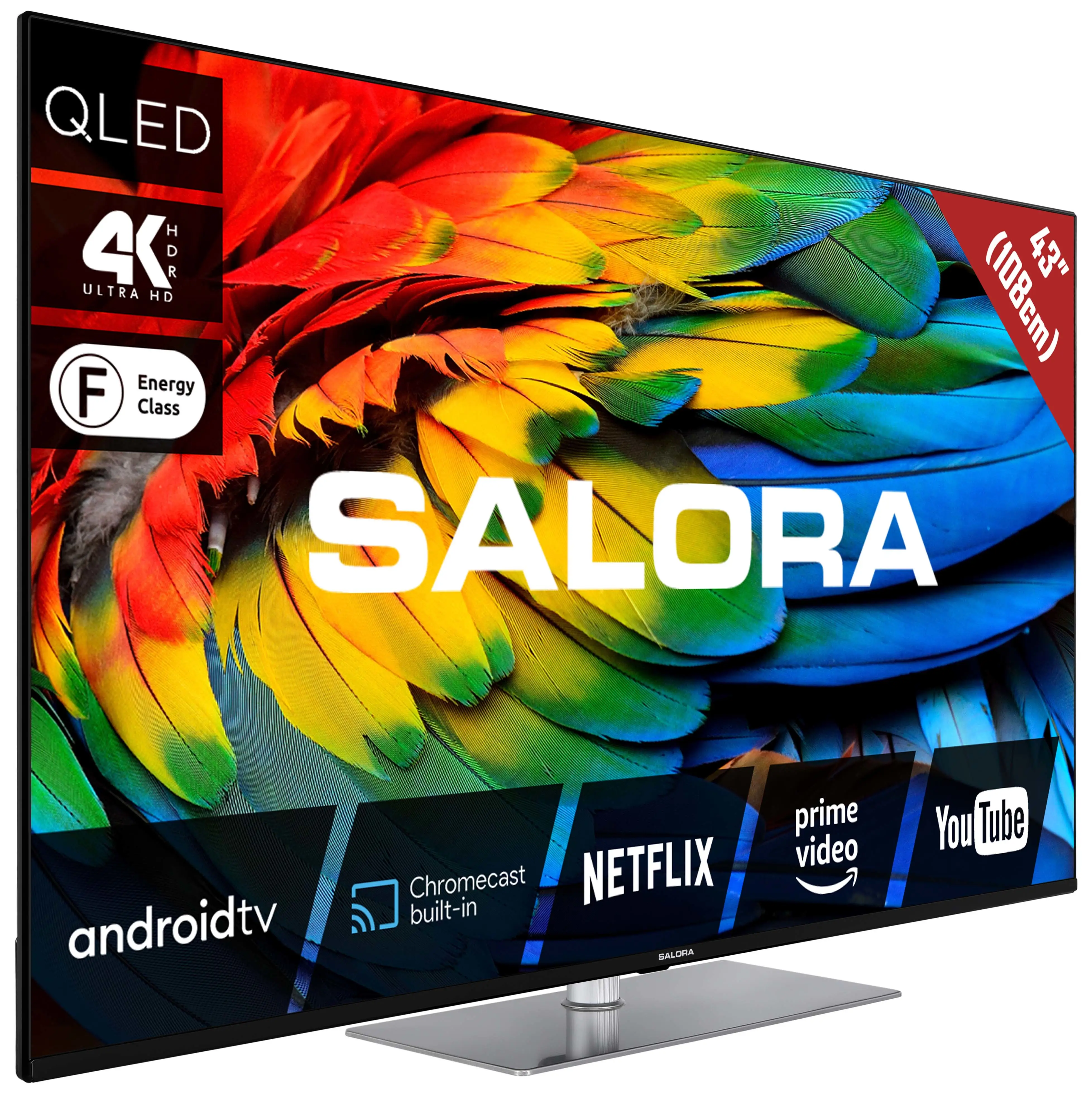 Salora 43QLED440A 43 inç 4K Ultra HD TV Thumbnail 2