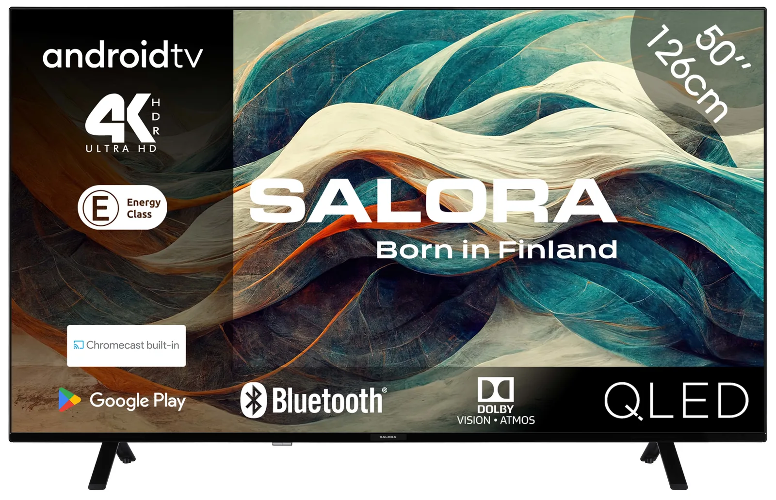 Salora 50QLED320 50 inç 4K Ultra HD TV Televizyon (TV)