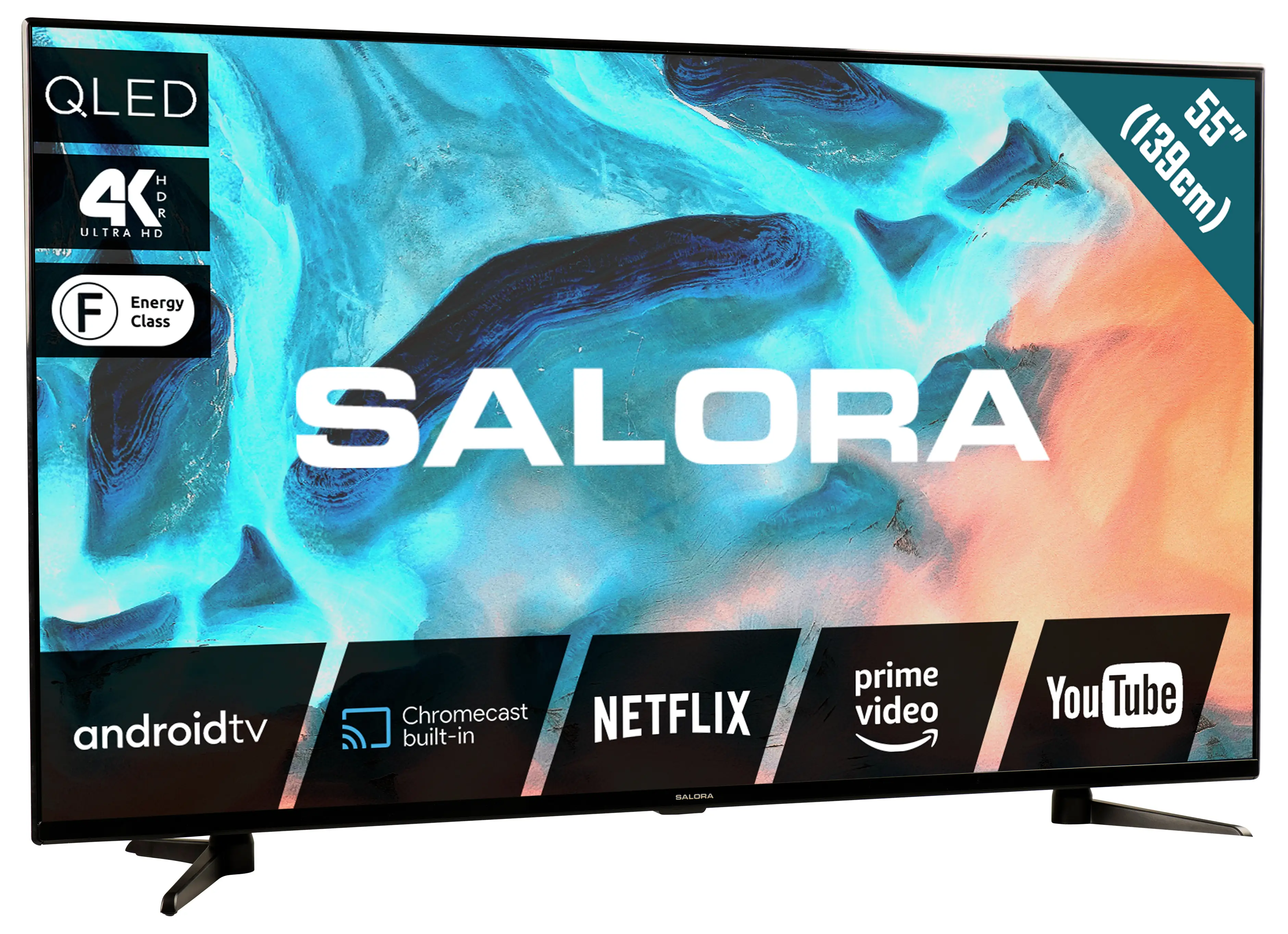 Salora 55QLED220A 55 inç 4K Ultra HD TV Thumbnail 3
