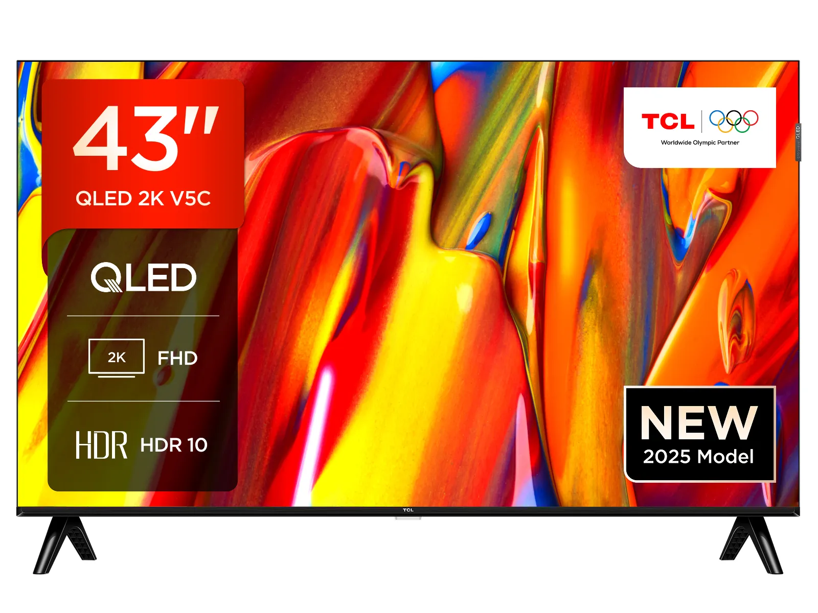 TCL S5K 43V5C-UK 43 inç Full HD QLED TV Televizyon (TV)