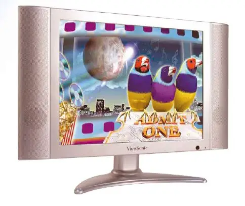 Viewsonic NextVision N2010 20" LCD 20 inç TV Televizyon (TV)