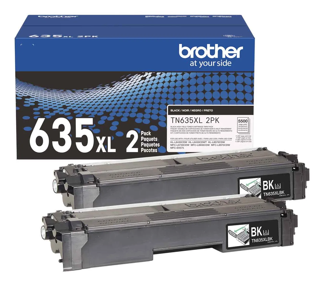 Brother TN-635XL2PK Tone