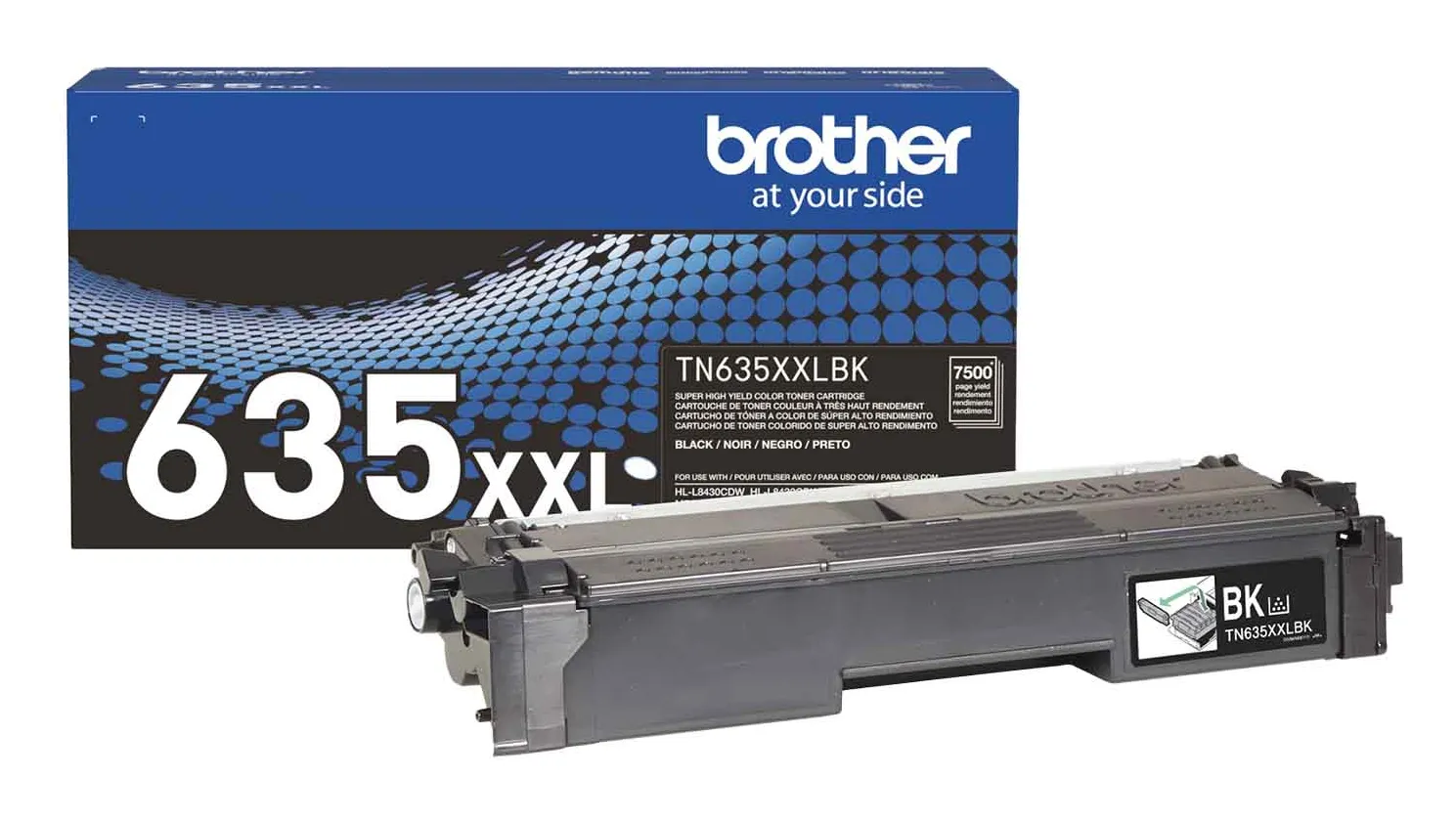 Brother TN-635XXLBK Tone