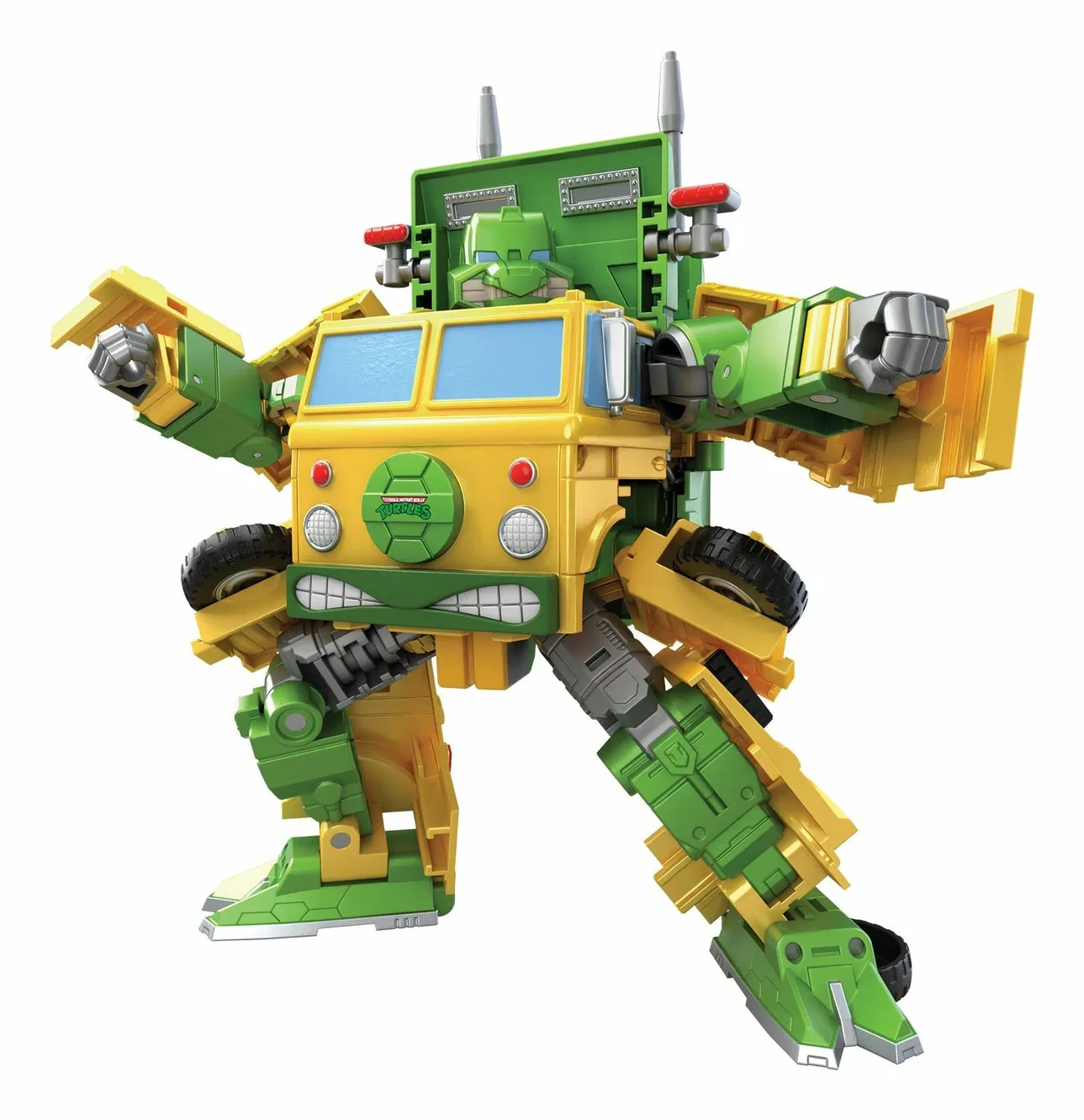 Hasbro Collaborative Teenage Mutant Ninja Turtles x Transformers Party Wallop F96565L0 Transformer Oyuncakları