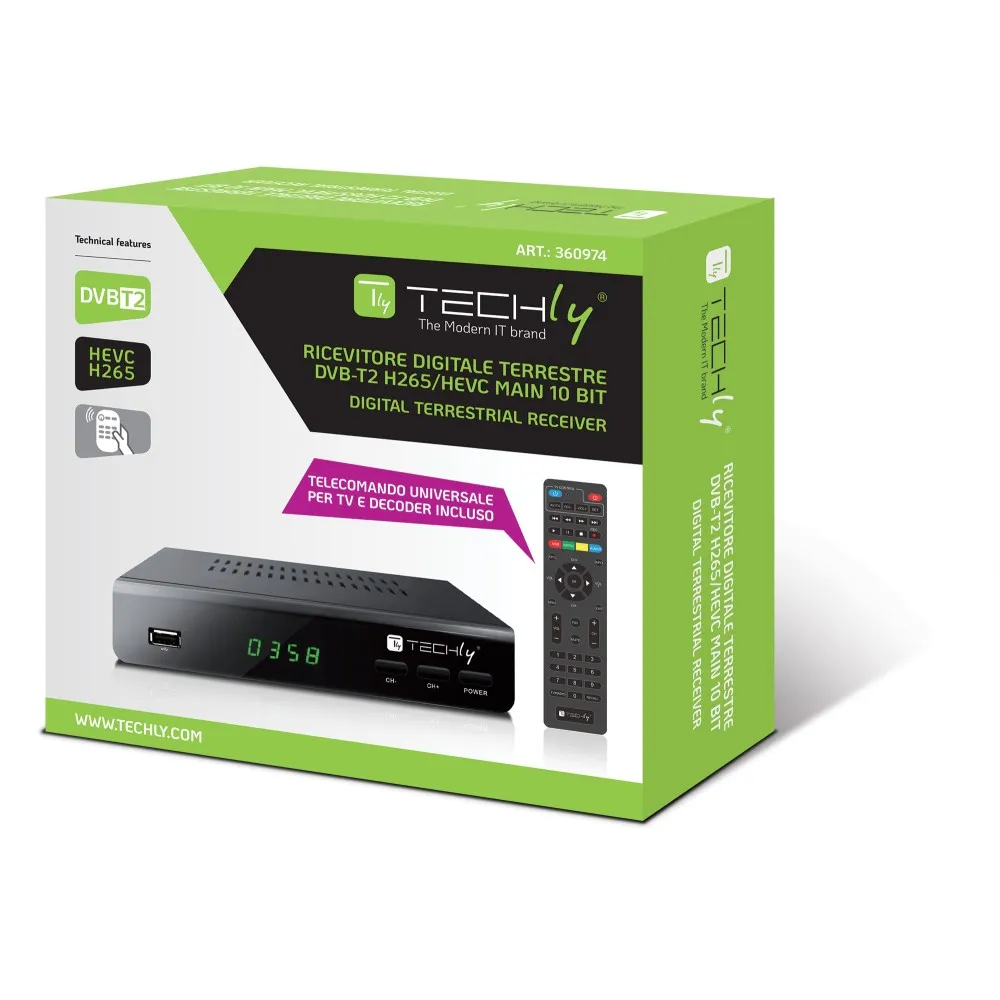 Techly IDATA TV-DT2MB Thumbnail 1