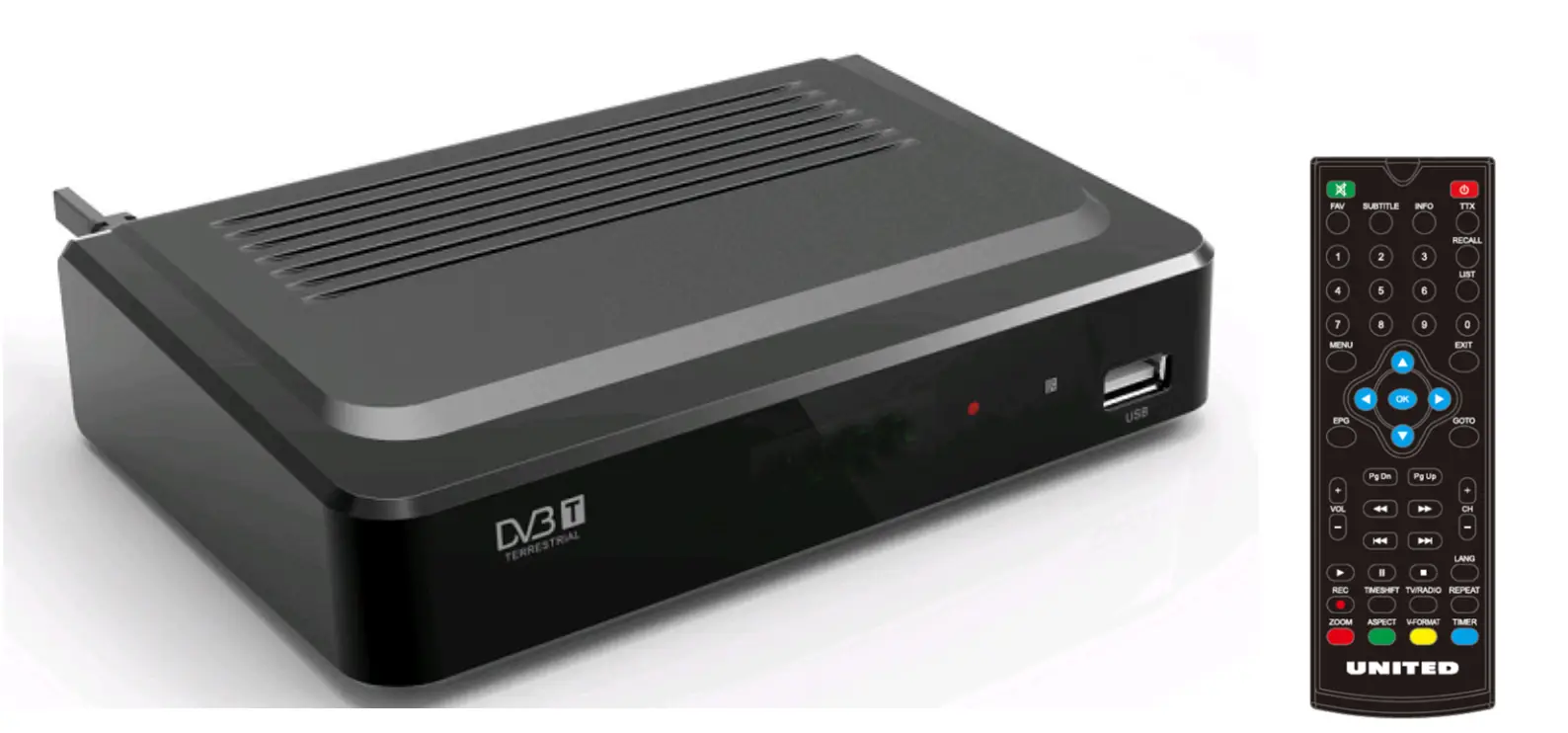 United DVBH2000 TV Set-Top Boxes
