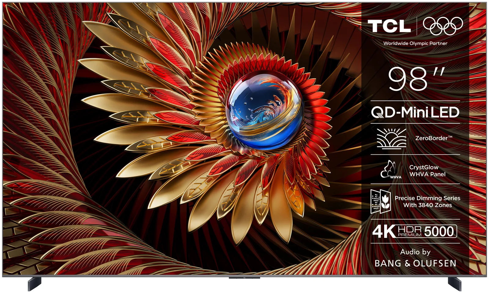 TCL 98C8K 98 inç 144Hz 4K Ultra HD TV Thumbnail 0