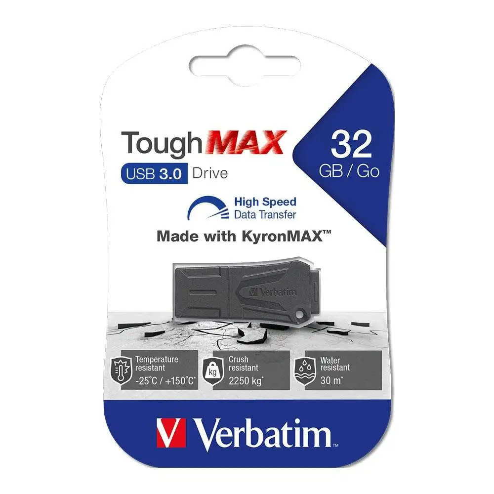 Verbatim ToughMax 32 GB 66057 USB 3.2 Flash Bellek USB Bellek