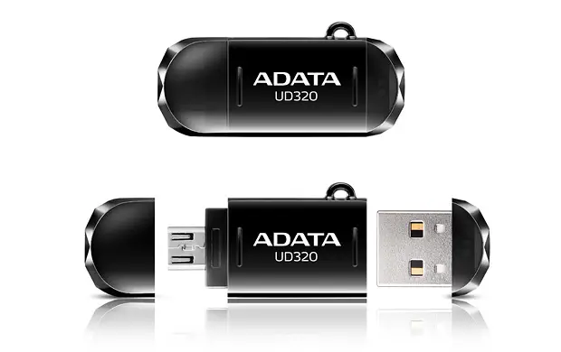 ADATA 32GB UD320 USB 2.0 AUD320-32G-CBK 32 GB Flash Bellek Thumbnail 1