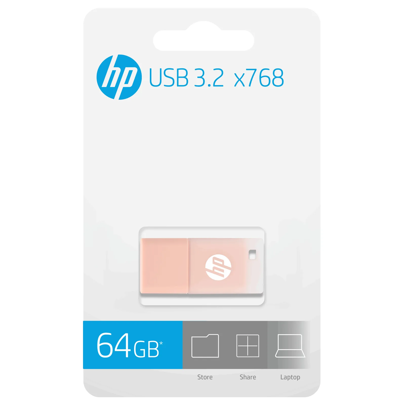 HPFD768K-64 64 GB USB 3.2 Flash Bellek Thumbnail 9