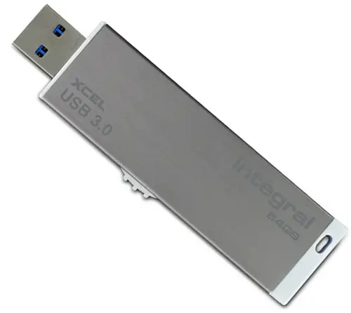 Integral FD3-064G-XCEL INFD64GBXCE3.0 64 GB USB 3.2 Flash Bellek USB Bellek