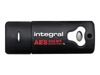 Integral INFD32GBSPLBKCRYPTOU 32 GB USB 2.0 Flash Bellek USB Bellek