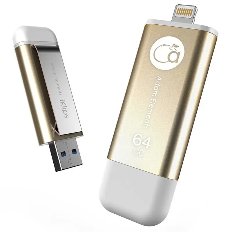 Integral INFD64GIKLIPS-GD3.0 64 GB USB 3.2 Flash Bellek USB Bellek