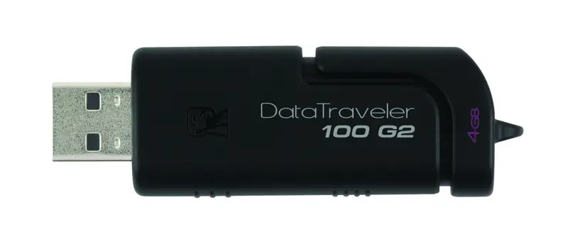 Kingston Technology 4GB DataTraveler 100 G2 DT100G2/4GB 4 GB USB 2.0 Flash Bellek Thumbnail 5
