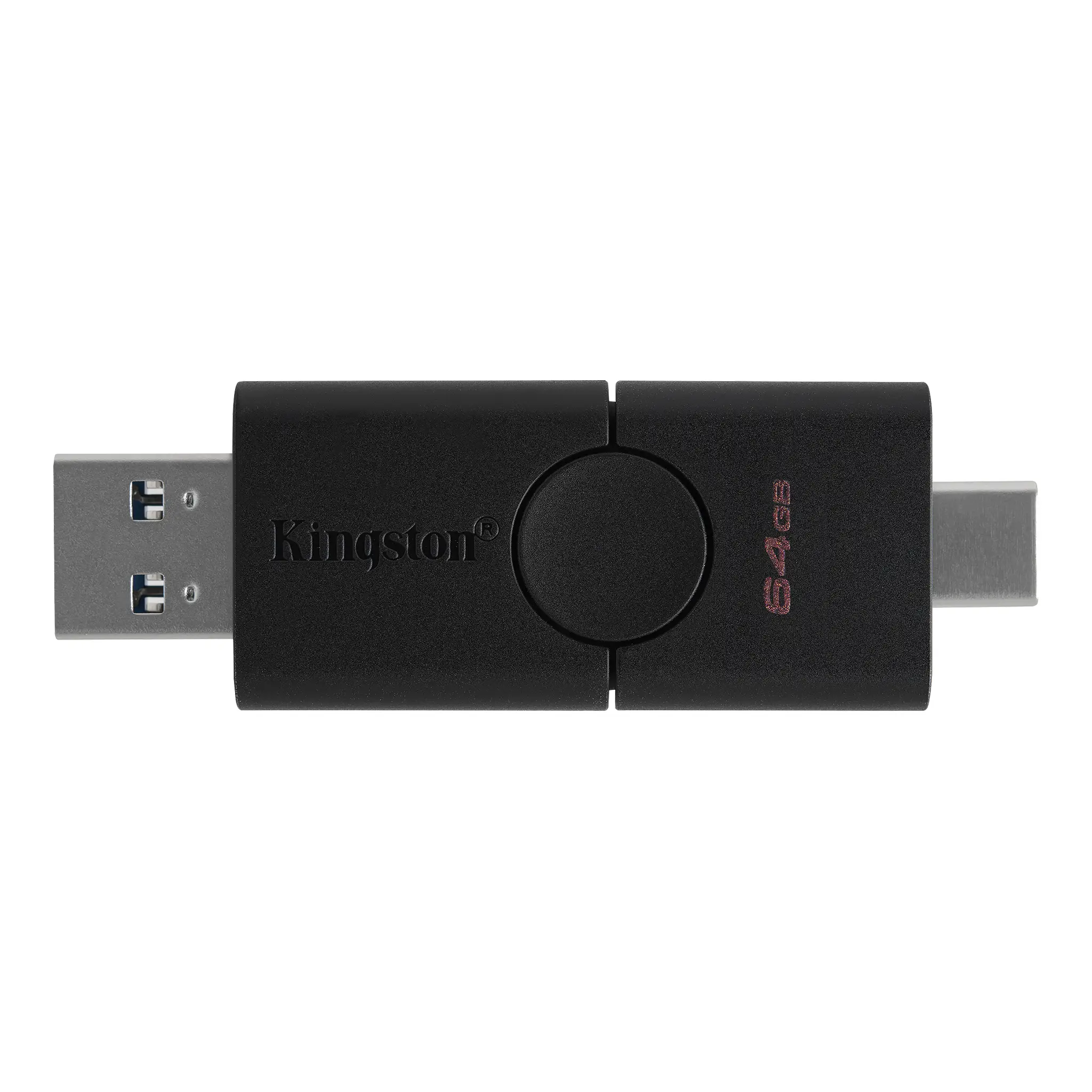 Kingston Technology Duo 64 GB DTDE/64GB Type-C USB 3.2 Flash Bellek USB Bellek
