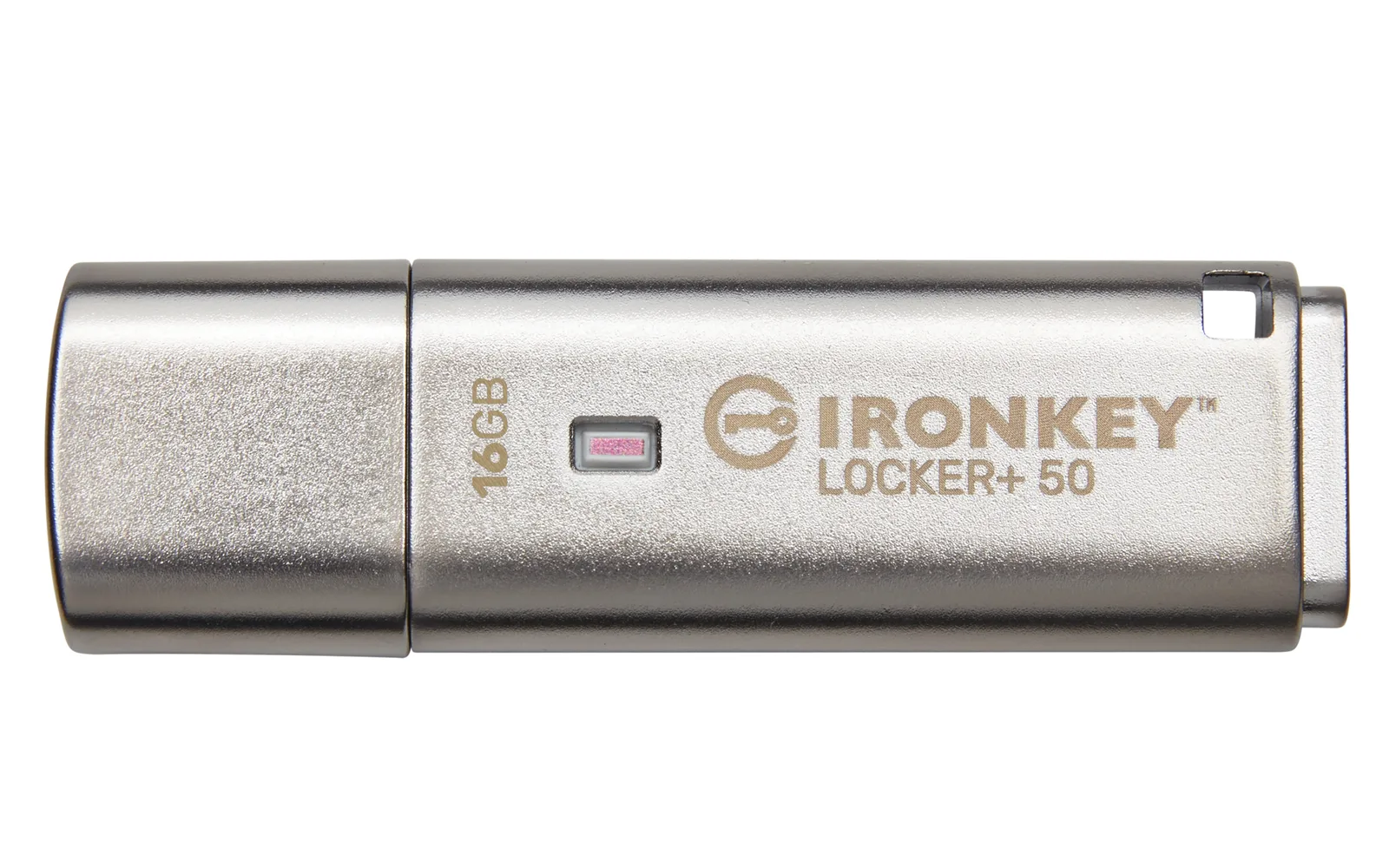 Kingston Technology IronKey Locker+ 50 IKLP50/16GB 16 GB USB 3.2 Flash Bellek USB Bellek