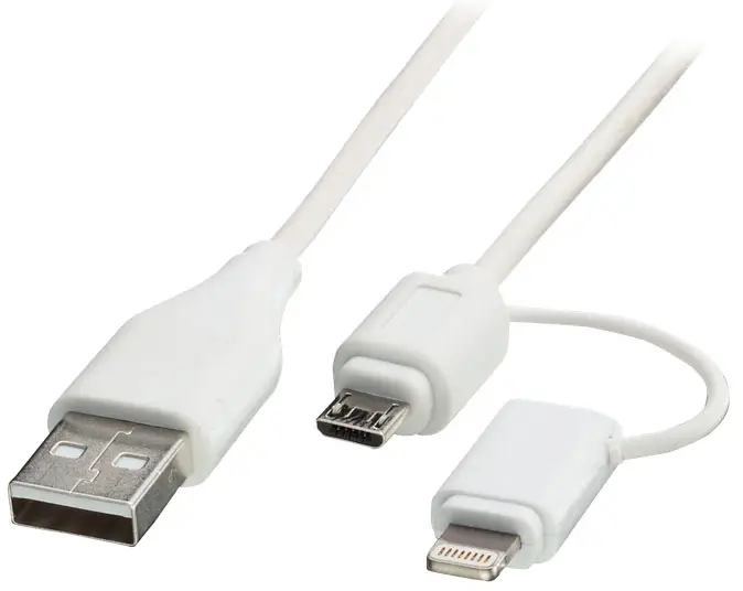Lindy 31345 USB A to Micro-USB B (1 m) USB Kablosu USB Cihaz
