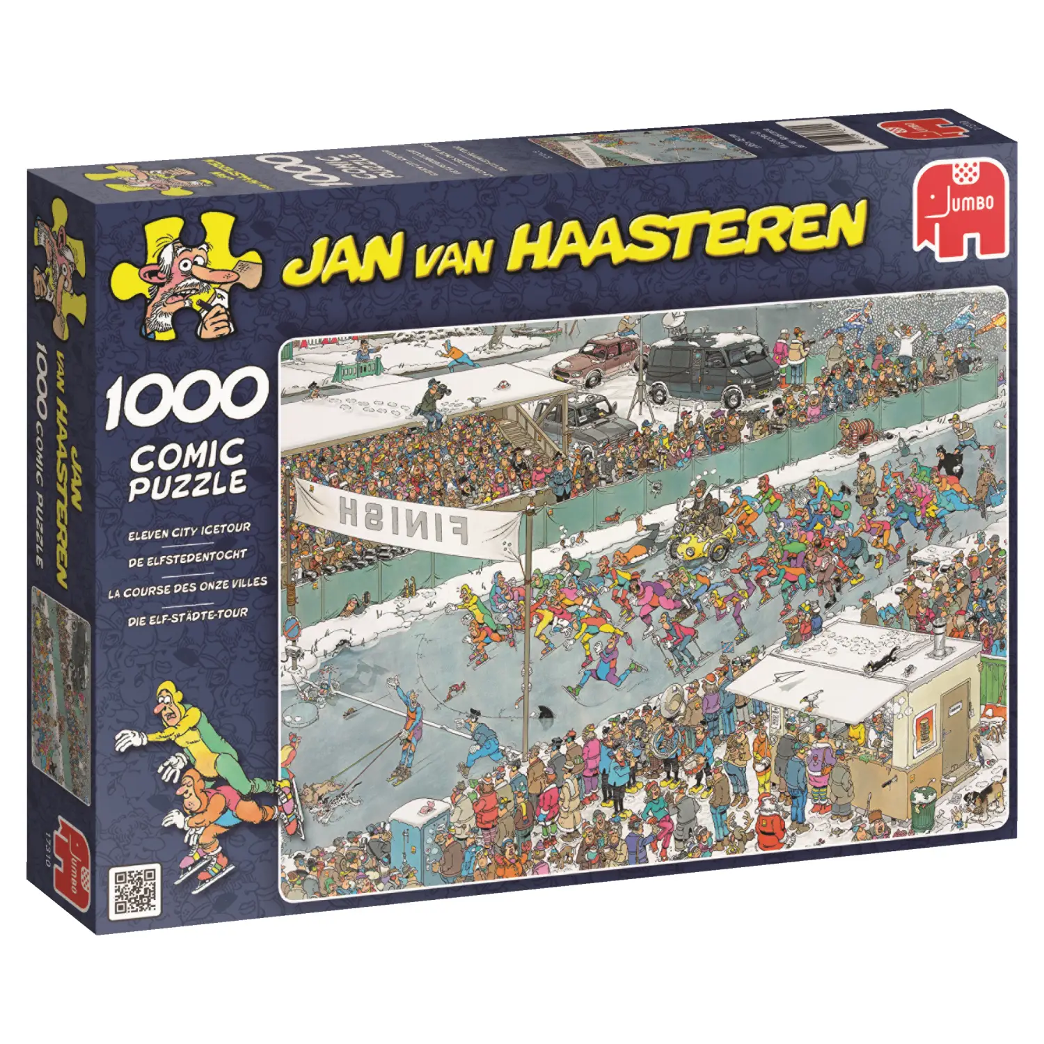 Jumbo Eleven City Tour 1000 Parça 17310 Puzzle USB Cihaz