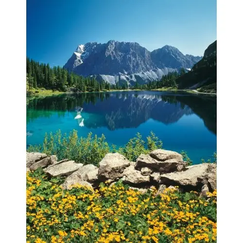 Clementoni Zugspitze Alps 31980 1500 Parça Puzzle USB Cihaz