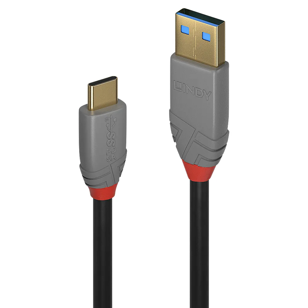 Lindy 36913 USB C to USB A (2 m) USB Kablosu USB Cihaz