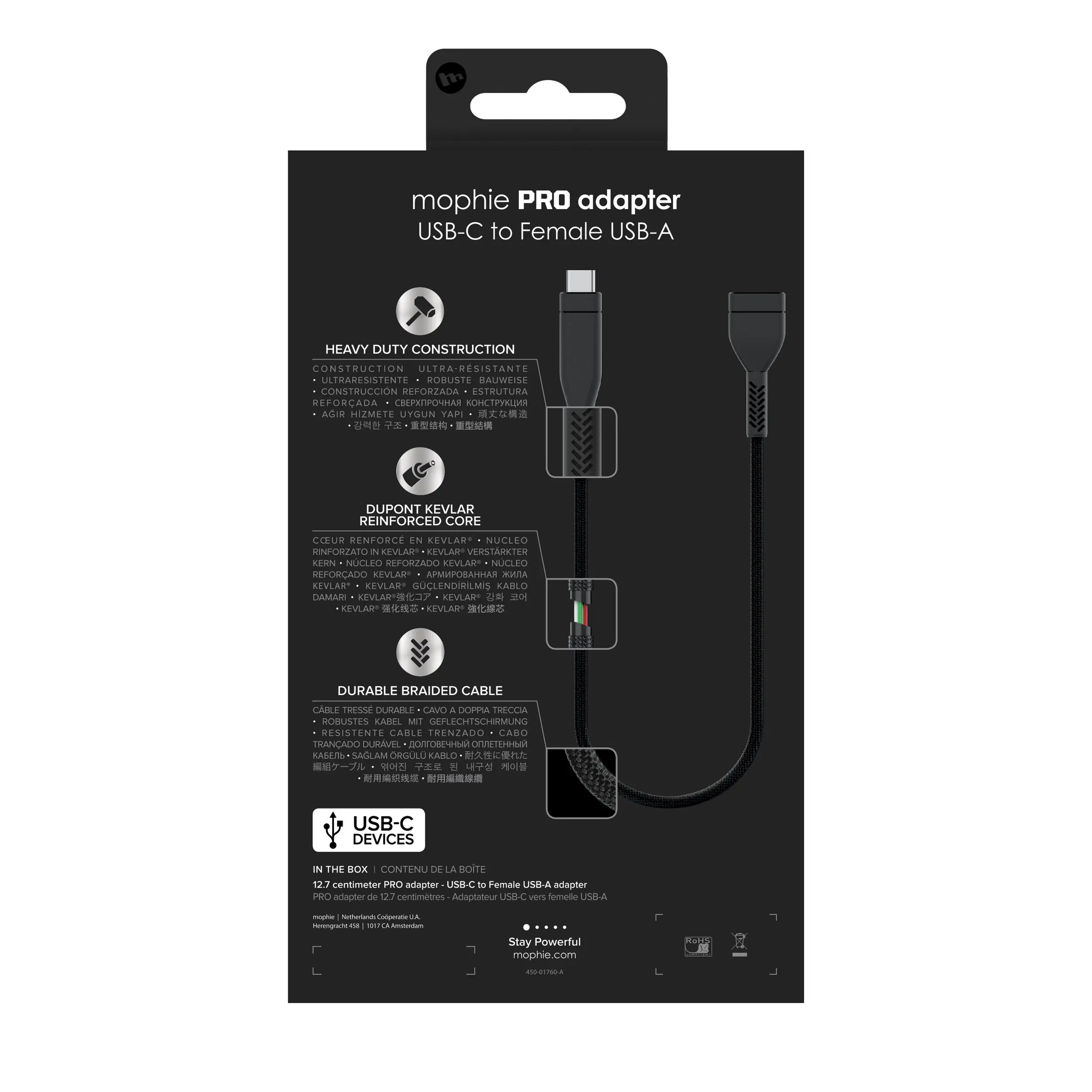 ZAGG PRO 3621 USB A to USB C (0,127 m) USB Kablosu Thumbnail 5