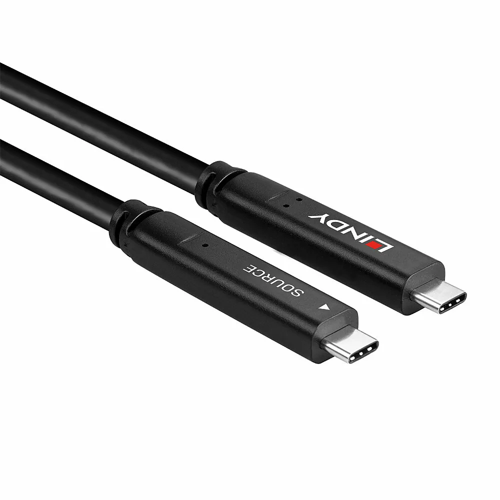 Lindy 43399 USB C to USB C (15 m) USB Kablosu Thumbnail 4
