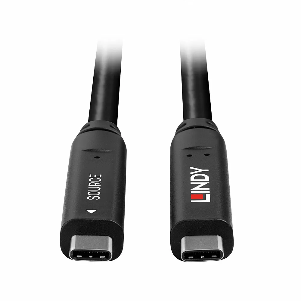 Lindy 43399 USB C to USB C (15 m) USB Kablosu Thumbnail 6