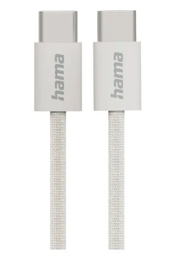 Hama Fabric 00201728 USB C to USB C (1 m) USB Kablosu USB Cihaz