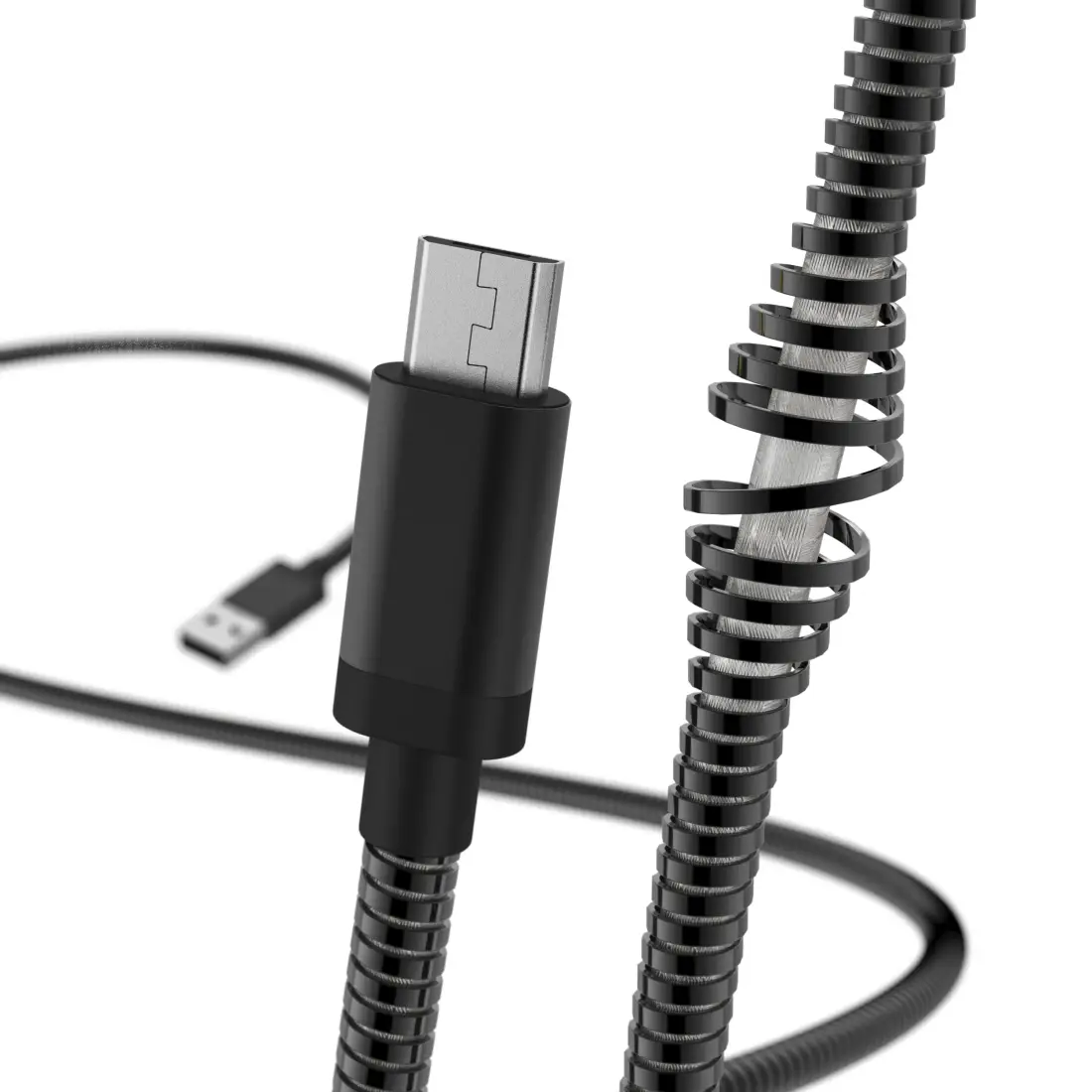 Hama Metal 00183337 USB A to Micro-USB A (1,5 m) USB Kablosu
