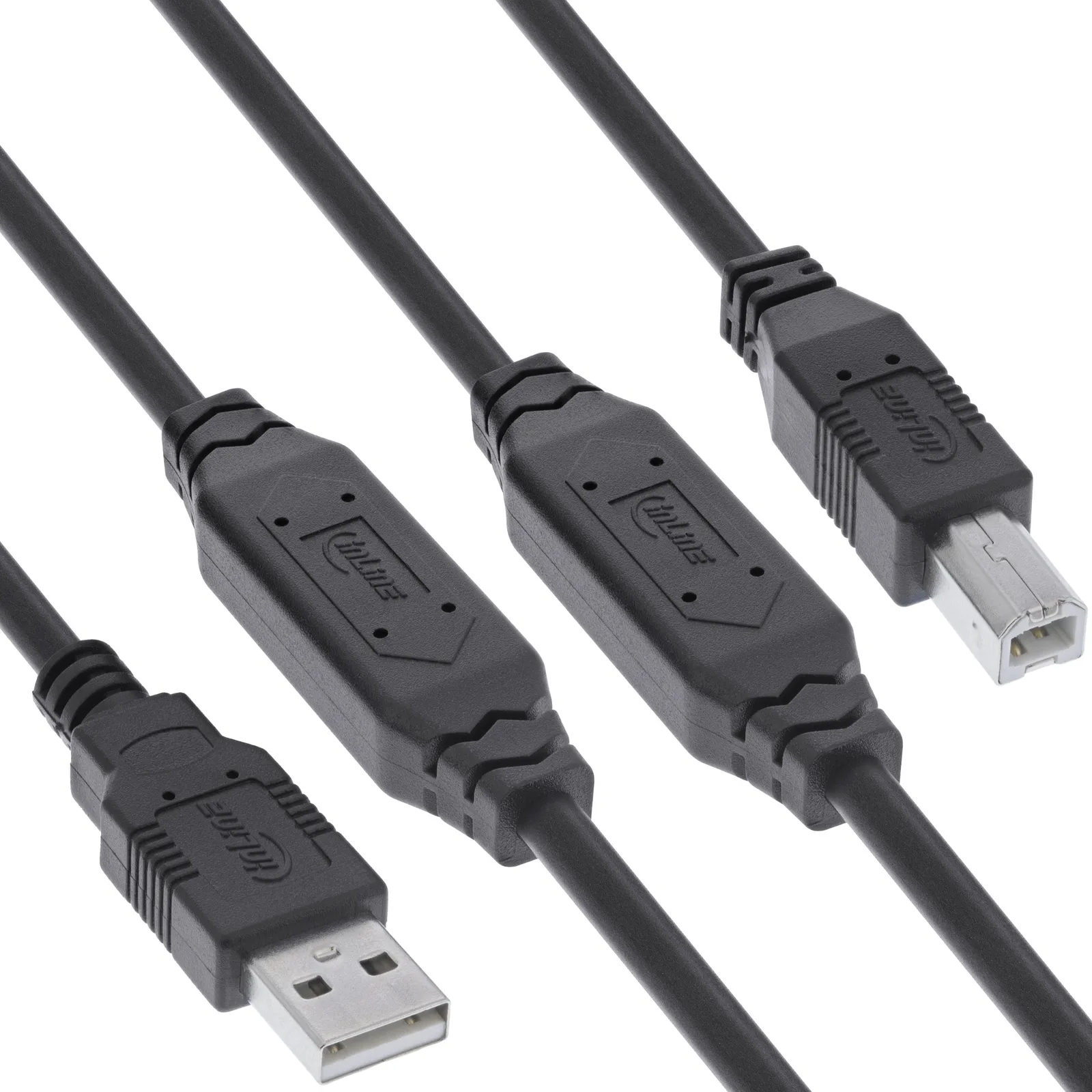 InLine 34513A USB A to USB B (20 m) USB Kablosu USB Cihaz