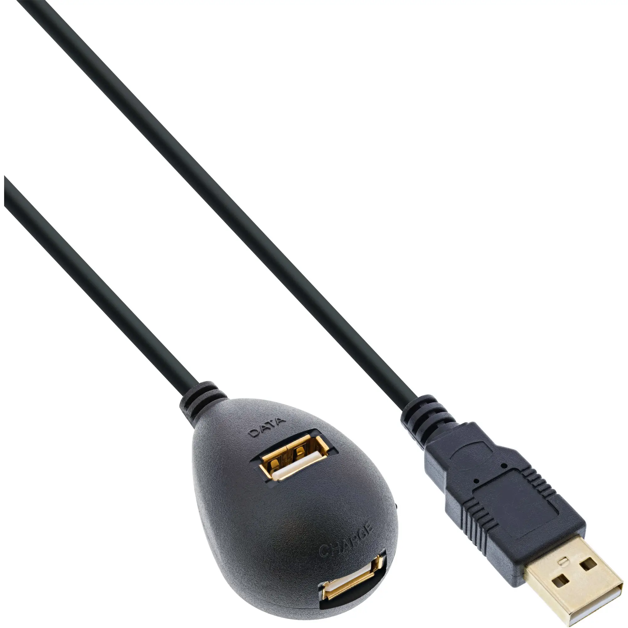 InLine 34652 USB A to 2 x USB A (2 m) USB Kablosu