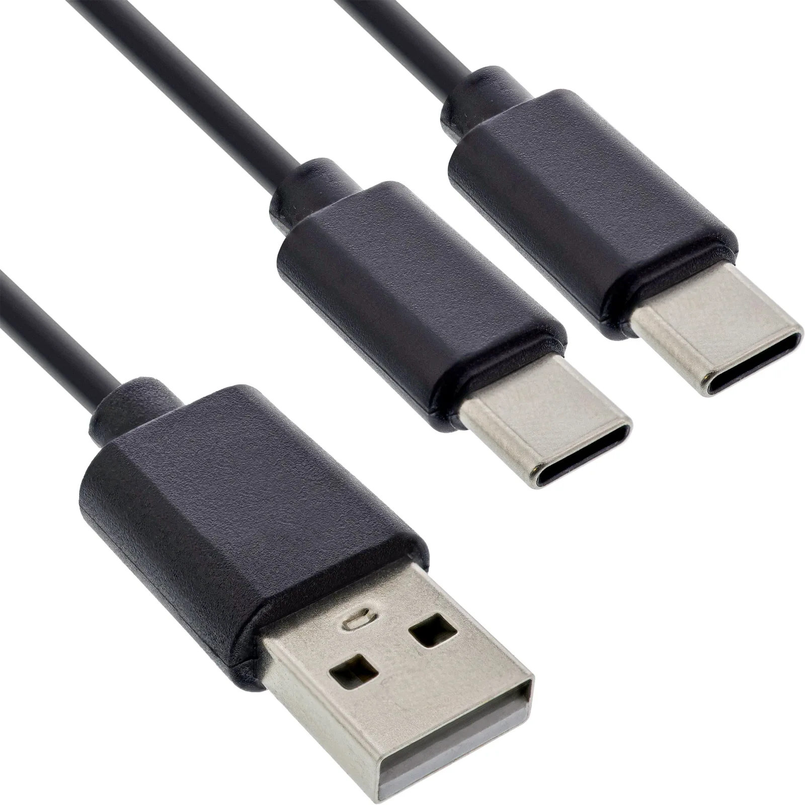 InLine 35121 USB A to 2 x USB C (1 m) USB Kablosu