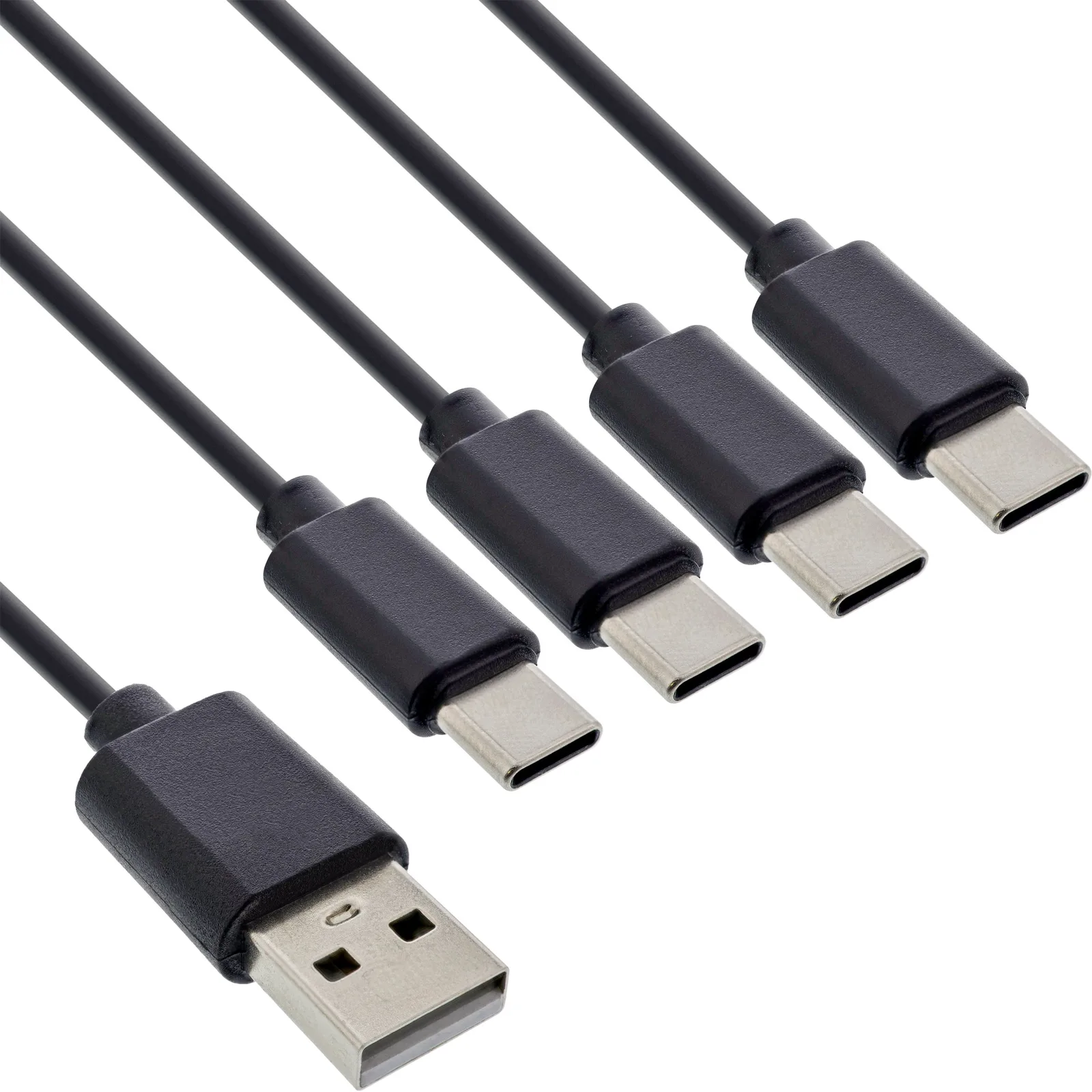 InLine 35142 USB A to 4 x USB-C (2 m) USB Kablosu USB Cihaz