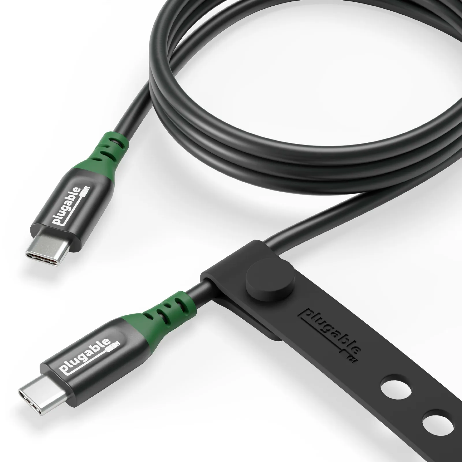 Plugable Technologies USBC-240W-1M USB C to USB C USB Kablosu Thumbnail 0