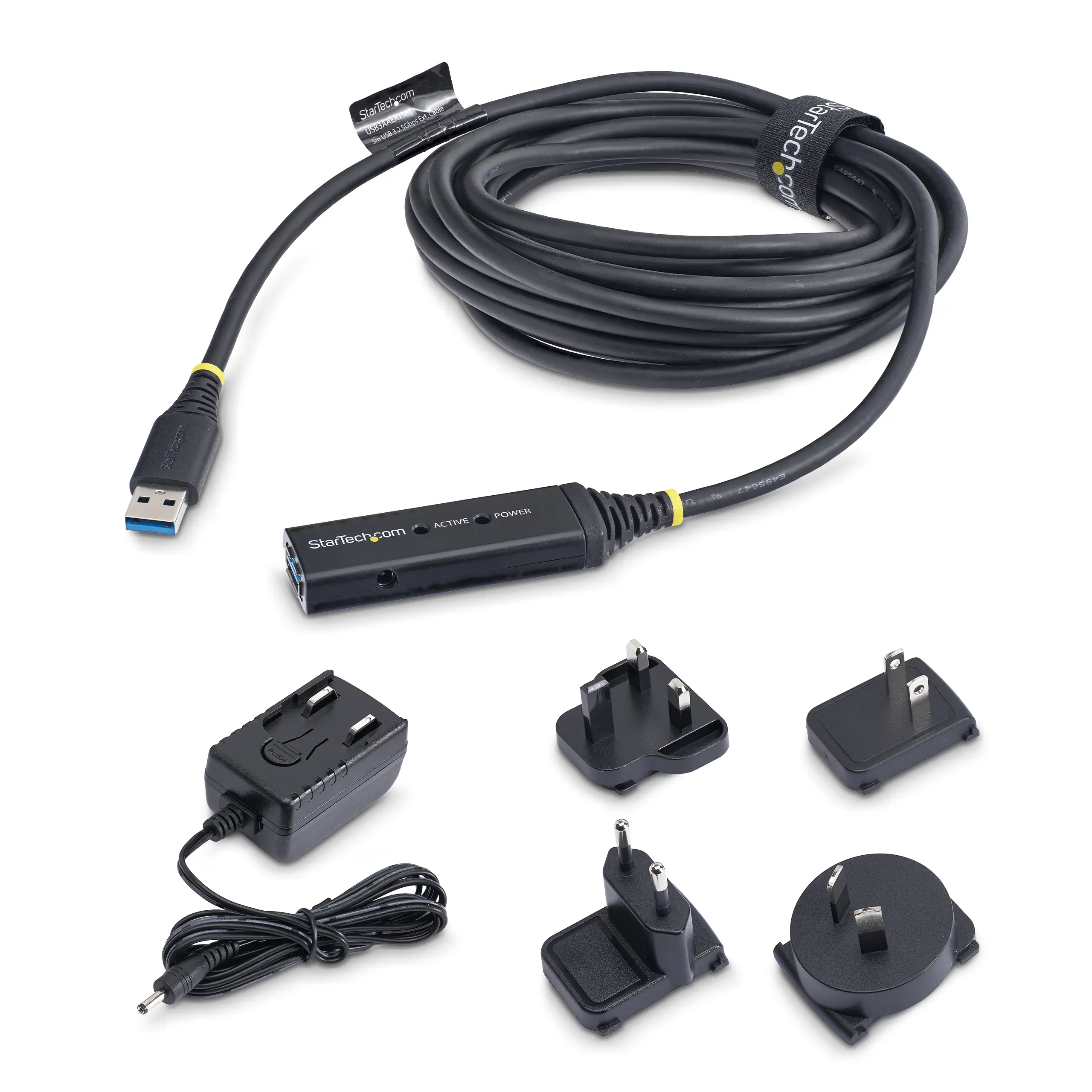 StarTech.com 5m USB 3.0 (5Gbps) Active Extension Cable - M/F - TAA USB3AAEXT5M Thumbnail 7