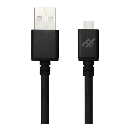ZAGG Uniquesync premium IFUSMU-BK1 USB A to Micro-USB B (1,5 m) USB Kablosu