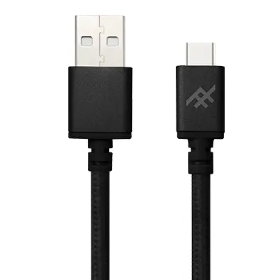 ZAGG Uniquesync premium IFUSAC-BK2 USB A to USB C (1,8 m) USB Kablosu