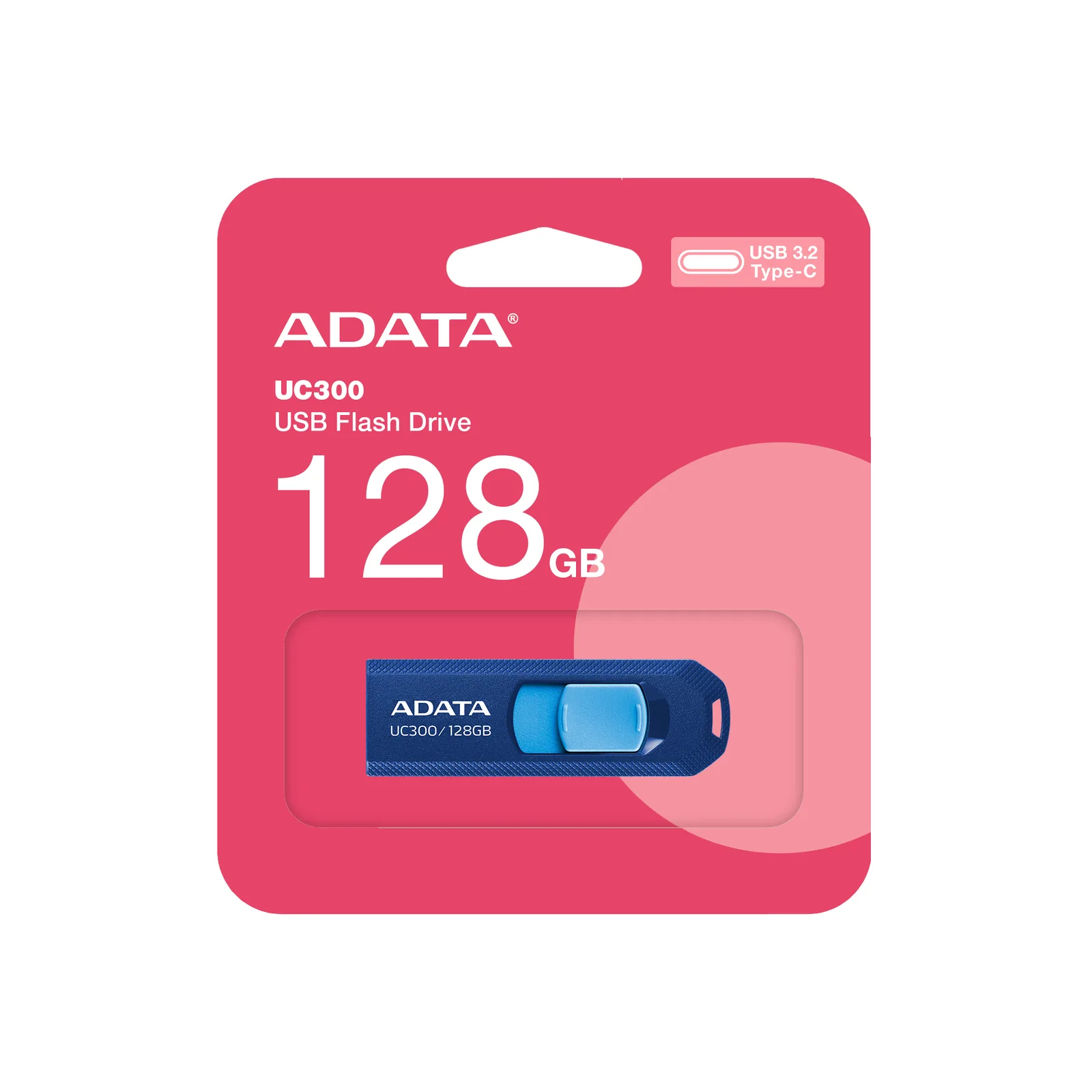 ADATA UC300 ACHO-UC300-128G-RNB/BU 128 GB Type-C USB 3.2 Flash Bellek