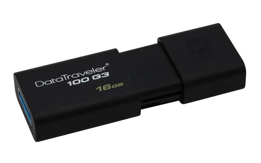 Kingston Technology 100 G3 16 GB DT100G3/16GBCL USB 3.2 Flash Bellek