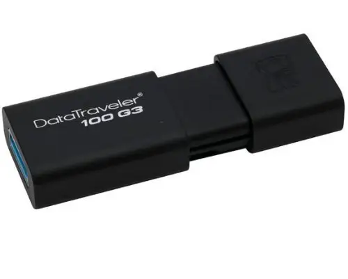Kingston Technology 100 G3 16 GB DT100G3/16GBBK USB 3.2 Flash Bellek
