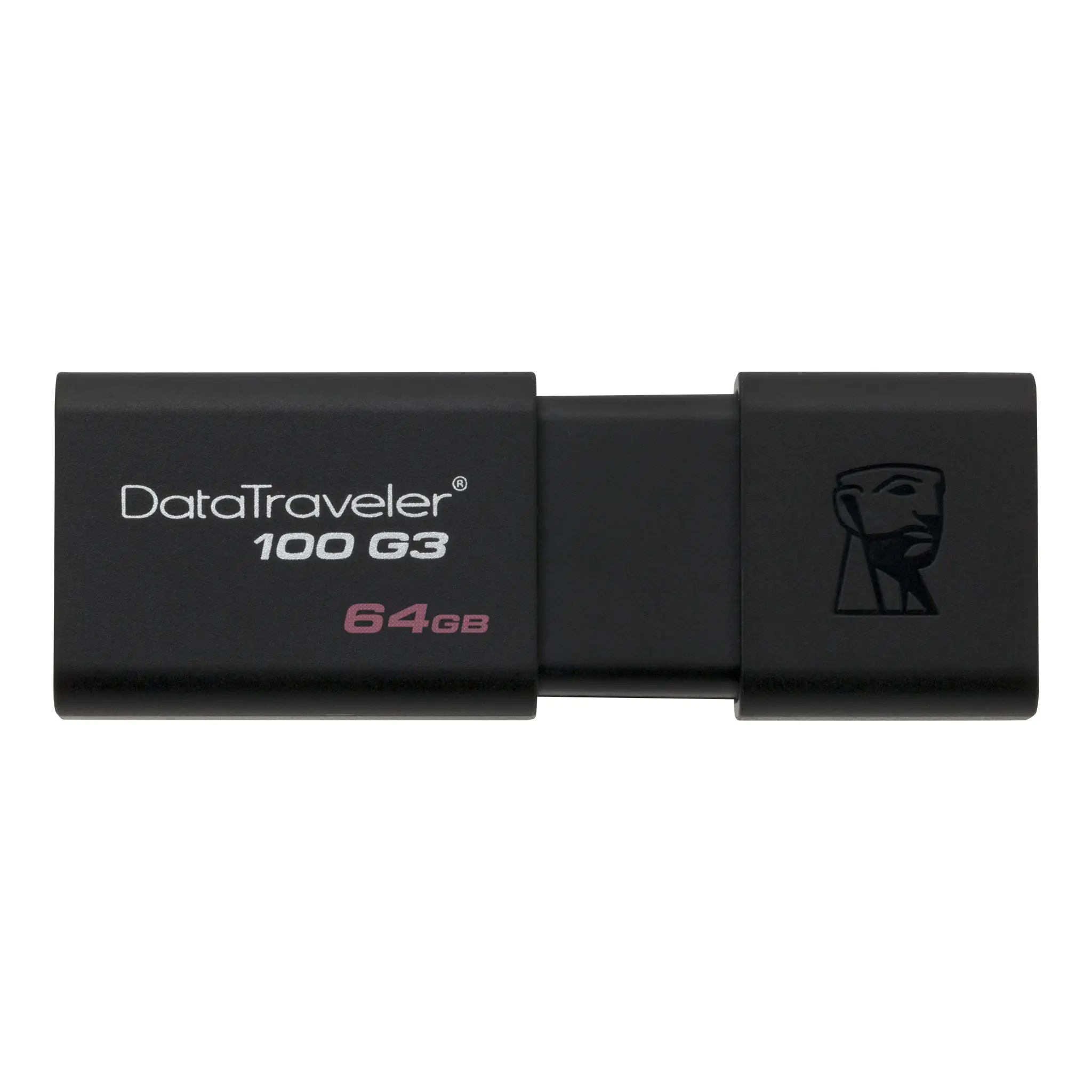 Kingston Technology 100 G3 64 GB DT100G3/64GB-3P USB 3.2 Flash Bellek