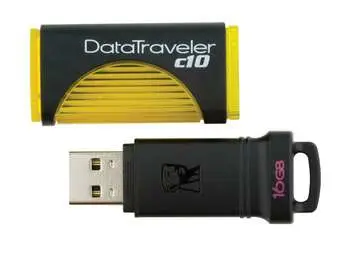 Kingston Technology C10 16 GB DTC10/16GBDER USB 2.0 Flash Bellek Thumbnail 1