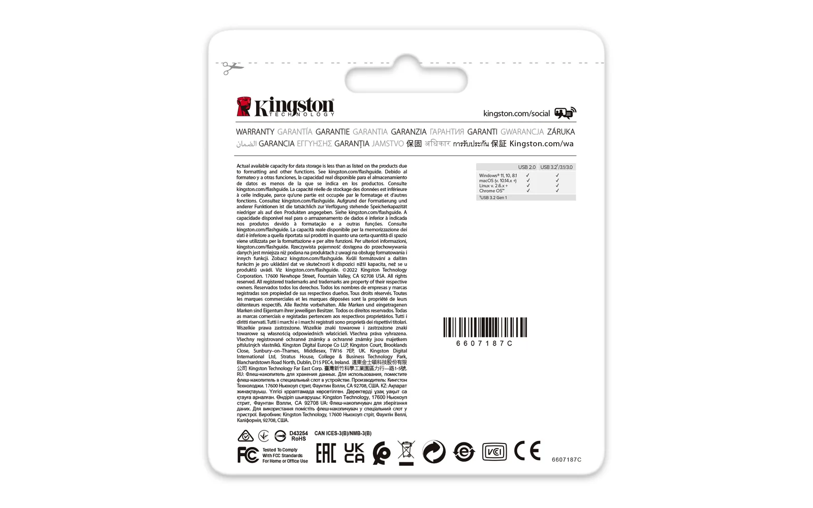 Kingston Technology DataTraveler Exodia Onyx DTXON/64GBCL 64 GB USB 3.2 Flash Bellek Thumbnail 6